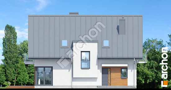 Elewacja frontowa projekt dom w amarylisach 8 911850931566e26f99fea5f4736ed708  264