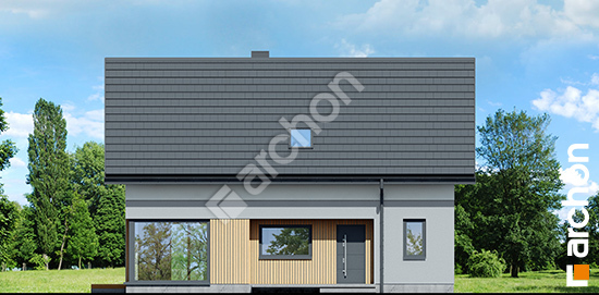 Elewacja frontowa projekt dom w wisteriach 15 e oze c1b4900b987eac70aae1635162e6e918  264