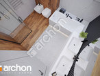 gotowy projekt Dom w wisteriach 15 (E) OZE Wizualizacja łazienki (wizualizacja 3 widok 4)