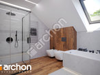 gotowy projekt Dom w wisteriach 15 (E) OZE Wizualizacja łazienki (wizualizacja 3 widok 3)