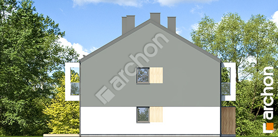 Elewacja boczna projekt dom przy trakcie 3 r2b ver 3 bd5060ed7c6eb1ed26c07c96b5873f25  266