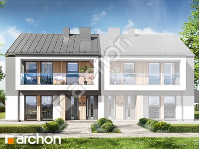 gotowy projekt Dom przy trakcie 3 (R2B) 