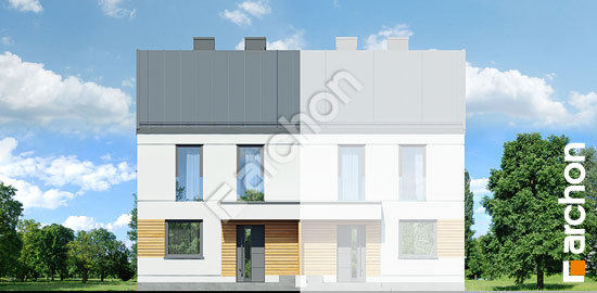 Elewacja frontowa projekt dom w tunbergiach b e3f76776acd5dd2f2074345845c57c28  264