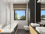 gotowy projekt Dom w narcyzach 6 (B) Wizualizacja łazienki (wizualizacja 3 widok 2)