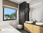 gotowy projekt Dom w narcyzach 6 (B) Wizualizacja łazienki (wizualizacja 3 widok 3)