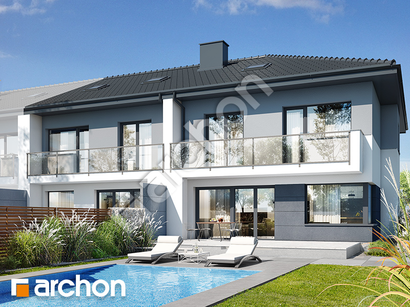 gotowy projekt Willa Julia (R2B) widok 2