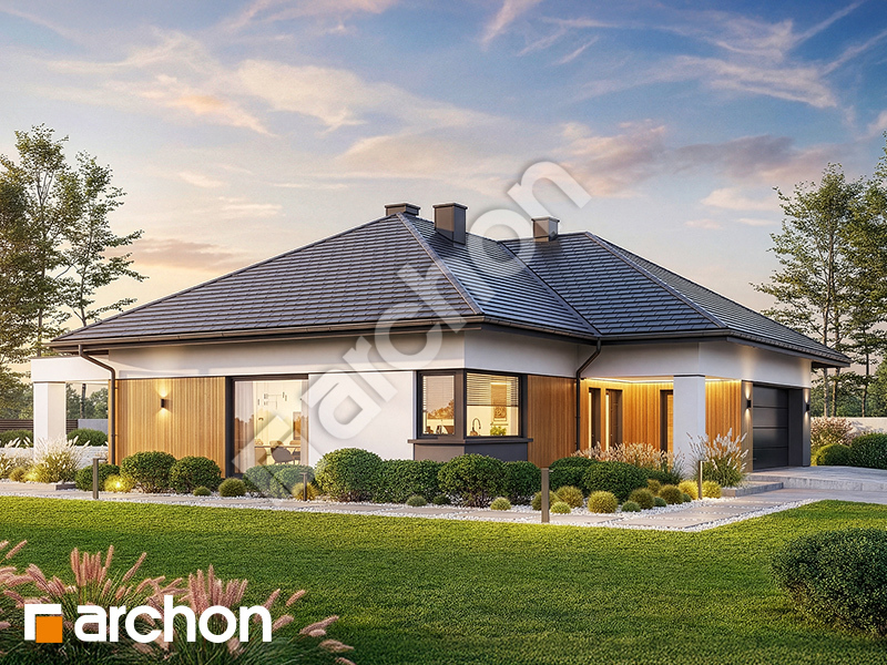 gotowy projekt Dom w bengali (G2E) widok 2