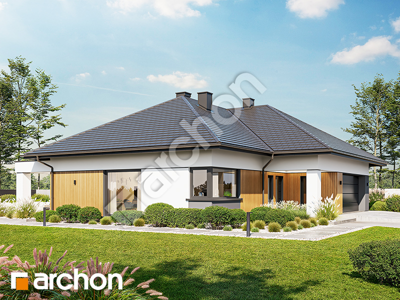 gotowy projekt Dom w bengali (G2E) widok 2