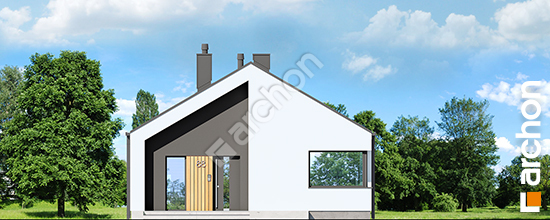 Elewacja frontowa projekt dom w czosnkach 3 e 36187674470745bc3e1364ccb6301846  264