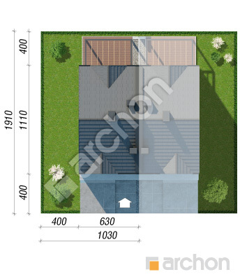 gotowy projekt Dom w riveach 29 (GB) sytuacja