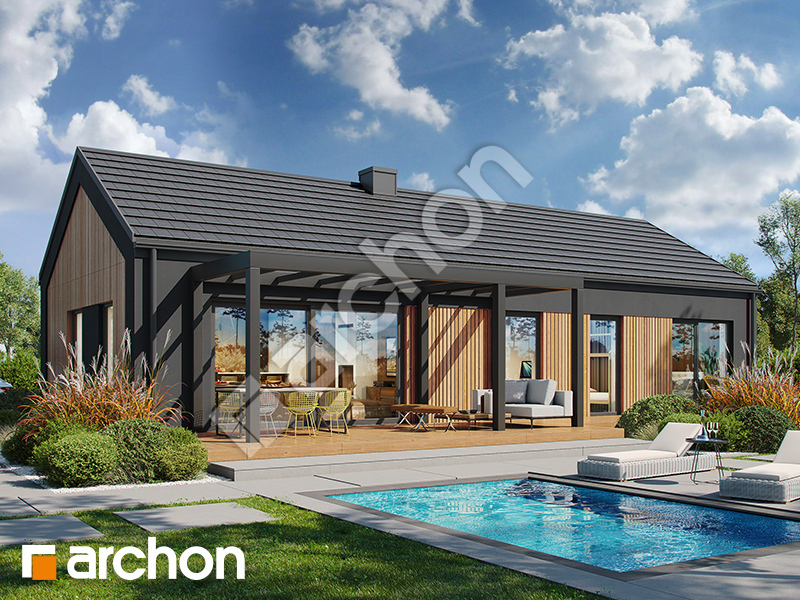 gotowy projekt Dom w rarytasach 3 (GE) widok 2