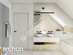 gotowy projekt Dom w rubinach 2 (S) Wizualizacja łazienki (wizualizacja 3 widok 2)