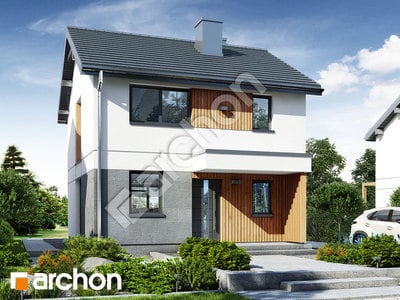 gotowy projekt Dom w modrakach 