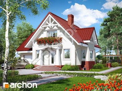 gotowy projekt Dom w morelach (P) 