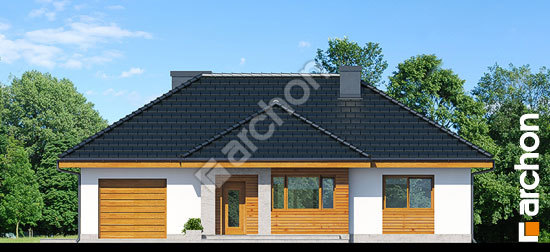 Elewacja frontowa projekt dom w akebiach 3 ver 2 e530a9f9a66561c6412c93795bd0c6ed  264