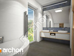 gotowy projekt Dom w zdrojówkach (E) Wizualizacja łazienki (wizualizacja 3 widok 2)