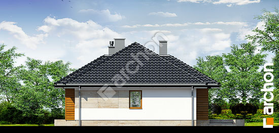 Elewacja boczna projekt dom w akebiach ver 2 1537f8faa4e533ae85fdc3821703abd9  265