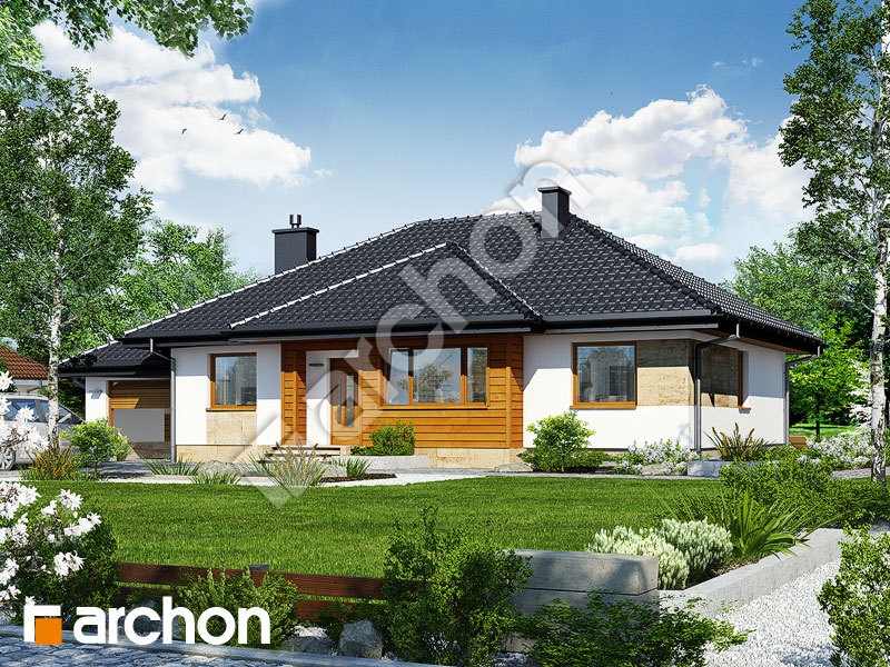 gotowy projekt Dom w akebiach 