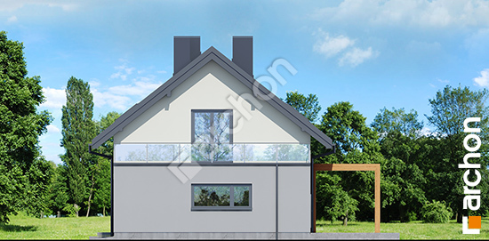 Elewacja boczna projekt dom w wisteriach 16 g 9540ada2ceed5ca9f47f0e0c2917b0fc  265