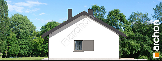 Elewacja boczna projekt dom w batawii e 31290c4f98246d033e35d7048182c704  266