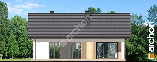 Elewacja ogrodowa projekt dom w batawii e c8c9e784b61a744c0825a65e2b6c0d32  267