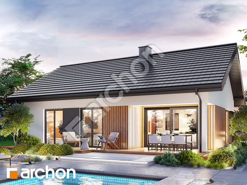 gotowy projekt Dom w batawii (E) widok 2