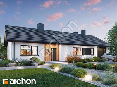 gotowy projekt Dom w skalnicach 4 (G) 