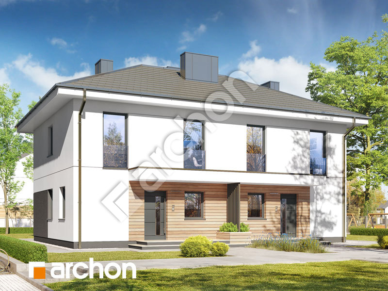 gotowy projekt Dom w arkadiach 7 (R2) 