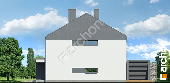 Elewacja boczna projekt dom w narcyzach r2 ver 2 6fc41edf83281e549fe502566f5968ad  265