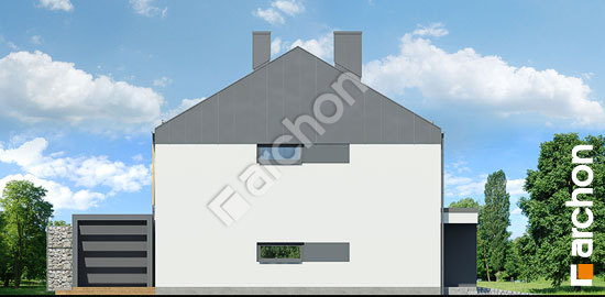 Elewacja boczna projekt dom w narcyzach r2 ver 2 b45237ec936479e90445d40bbe79f210  266