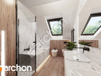 gotowy projekt Dom w kellerisach Wizualizacja łazienki (wizualizacja 3 widok 2)