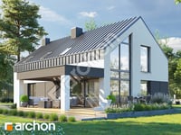 gotowy projekt Dom w kellerisach widok 1