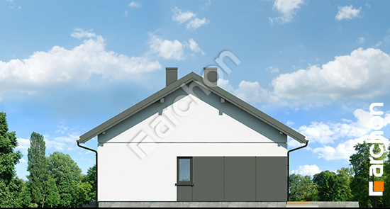 Elewacja boczna projekt dom w atutach e aacc56797d0aa1225436cd60887ee4aa  265