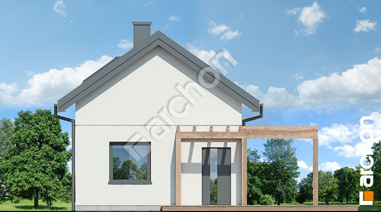 Elewacja frontowa projekt domek letniskowy w krokusach 4 a 9c21f50d665e20abd1a5c0a82b868d39  264
