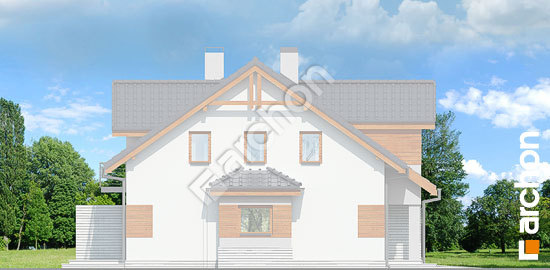 Elewacja boczna projekt dom w klematisach 9 bt ver 2 0d0765247babc61a4c9b8e83831470f7  266