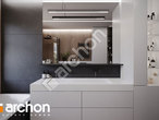 gotowy projekt Dom w oliwnikach 3 (E) OZE Wizualizacja łazienki (wizualizacja 3 widok 1)