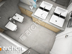 gotowy projekt Dom w żurawkach 5 Wizualizacja łazienki (wizualizacja 3 widok 4)