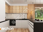 gotowy projekt Dom w klementynkach 2 (R2) Wizualizacja kuchni 1 widok 3