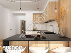 gotowy projekt Dom w klementynkach 2 (R2) Wizualizacja kuchni 1 widok 1