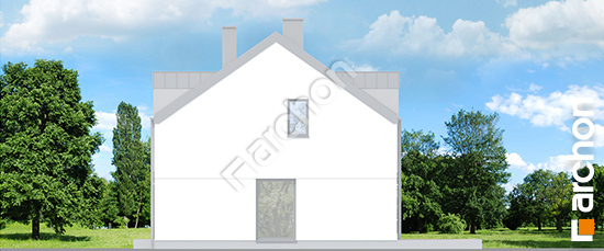 Elewacja boczna projekt dom w bylicach 4 r2b 77dbe9c45d184edd6188a451b38dccf1  265