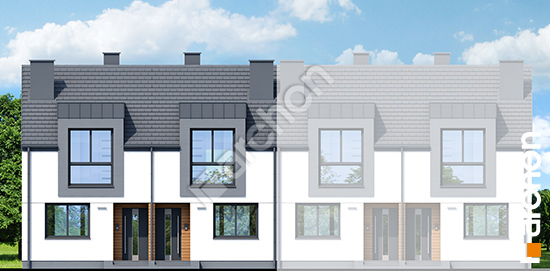 Elewacja frontowa projekt dom w bylicach 4 r2b 57c5927dfa26cb23ada777d8056b2314  264