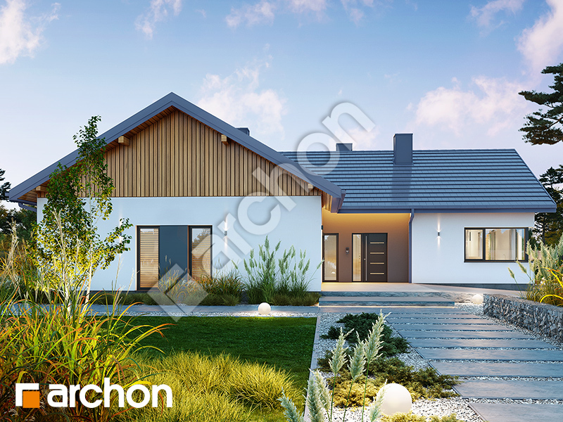 gotowy projekt Dom w berberysach 4 (G2) widok 2