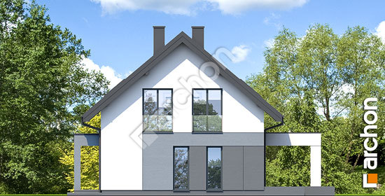 Elewacja boczna projekt dom w szyszkowcach 10 e beac80152414dfb1120fb282afe6c502  266