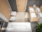 gotowy projekt Dom w alwach 3 (E) OZE Wizualizacja łazienki (wizualizacja 3 widok 4)