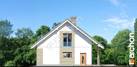 Elewacja boczna projekt dom w wisteriach 6 d01634bcad802a81682b04f5e74874e5  265