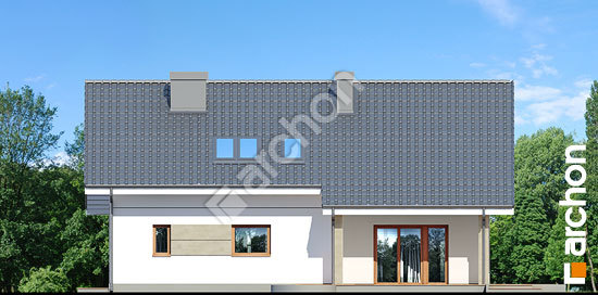 Elewacja ogrodowa projekt dom w wisteriach 6 da1dbddd0c1800e0175173b313ef1041  267
