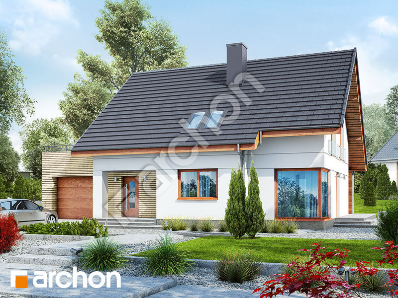 gotowy projekt Dom w cytryńcach 2 