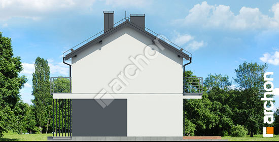 Elewacja boczna projekt dom w halezjach r2a ver 2 30beef4922405ef5923f12d167928f47  265