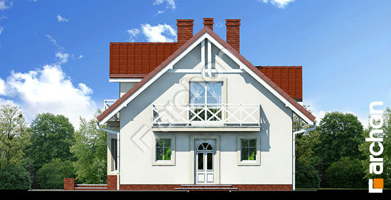 Elewacja frontowa projekt dom w rododendronach ver 2 8afd3584b53f6613e865f90085d1fc76  264
