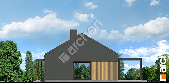 Elewacja boczna projekt dom w kostrzewach 16 92b221f7970751c18f251c91fe6ed102  265